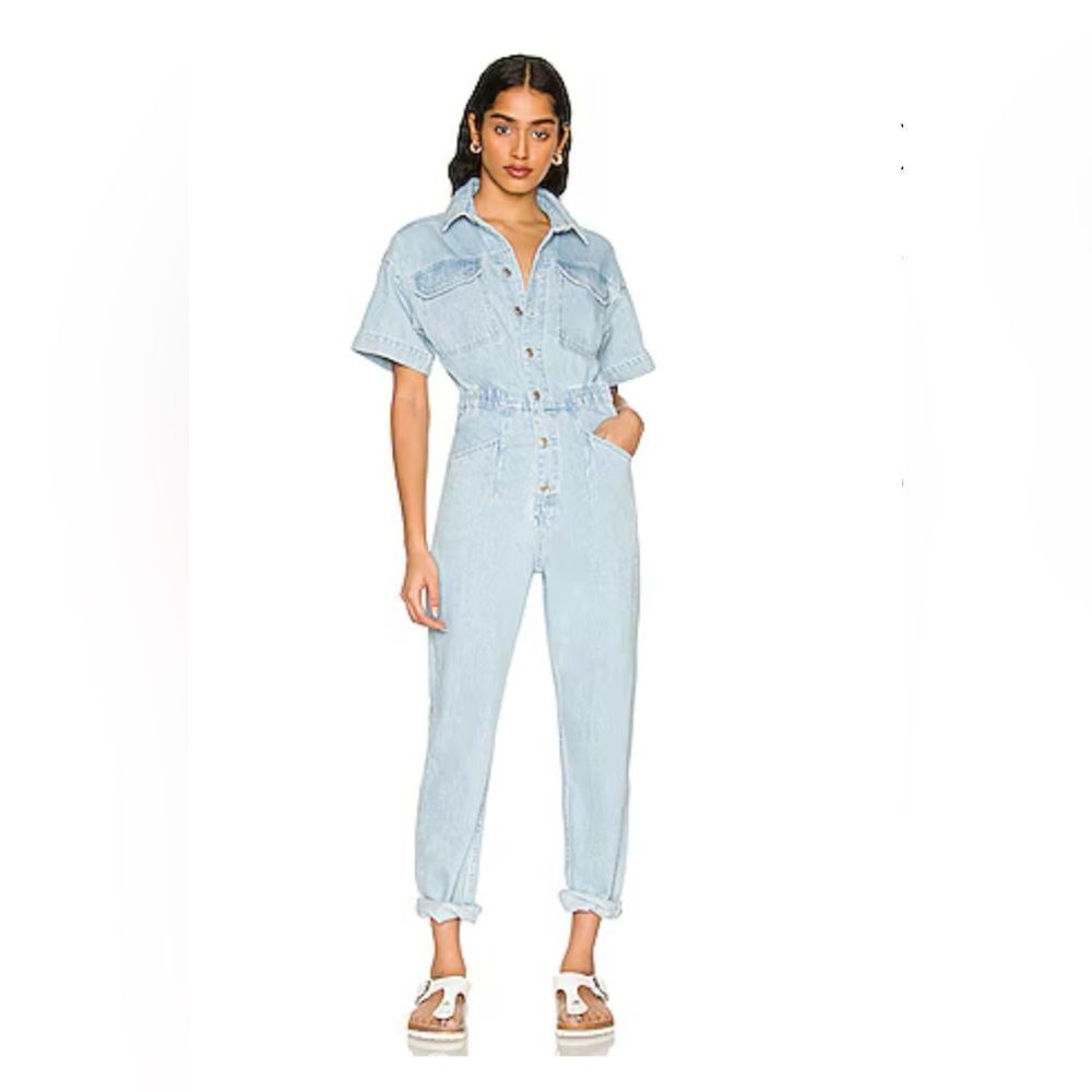 Revolve We The Free Marci Jumpsuit in Clear Skies FREE PEOPLE S - Picture 3 of 10